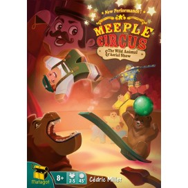  Разширение за настолна игра Meeple Circus - The Wild Animal & Aerial Show
