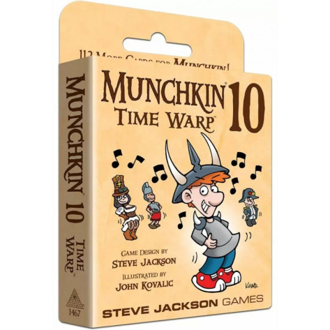 Разширение за настолна игра Munchkin 10: Time Warp