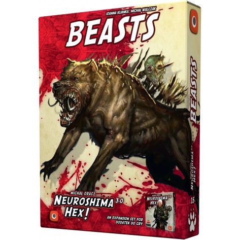  Разширение за настолна игра Neuroshima Hex 3.0: Beasts Expansion
