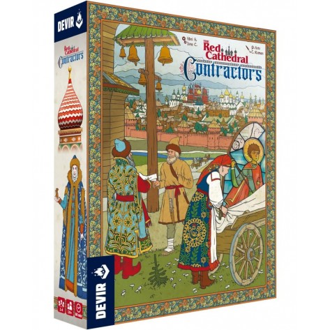 Разширение за настолна игра Red Cathedral: Contractors