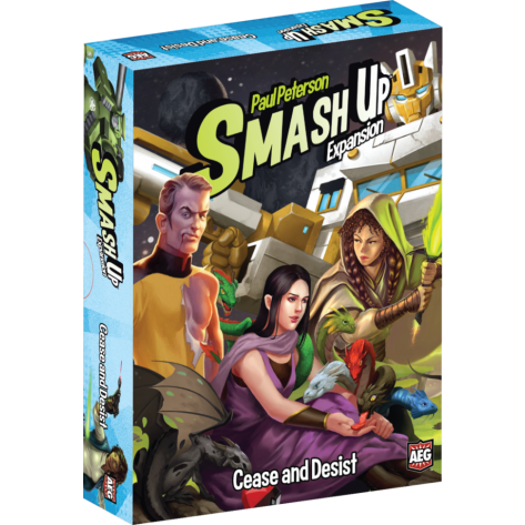  Разширение за настолна игра Smash Up: Cease and Desist