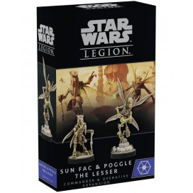  Разширение за настолна игра Star Wars: Legion - Sun Fac & Poggle the Lesser Commander