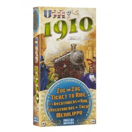 Разширение за настолна игра Ticket to Ride - USA 1910 Разширение за настолна игра Ticket to Ride - USA 1910