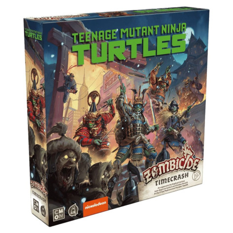 Разширение за настолна игра Zombicide: White Death - Teenage Mutant Ninja Turtles: Timecrash