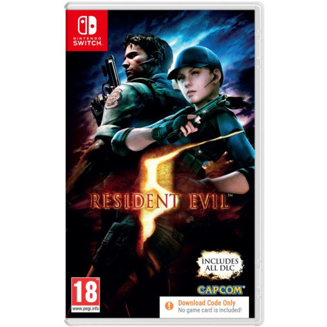 Игра Resident Evil 5 - Код в кутия за Nintendo Switch