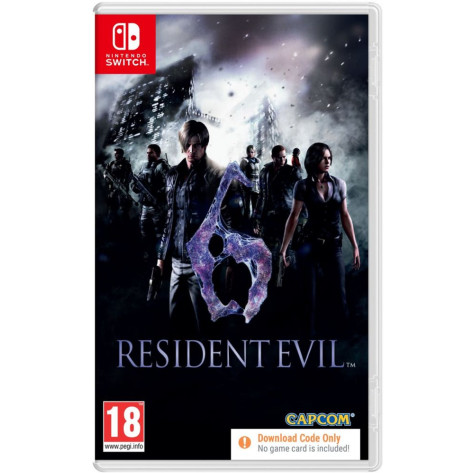 Игра Resident Evil 6 - Код в кутия за Nintendo Switch