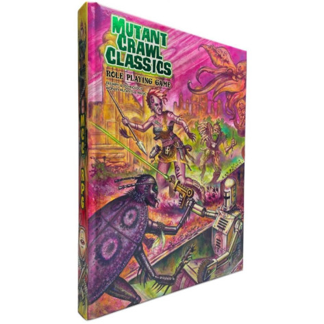 Ролева игра Mutant Crawl Classics RPG: Core Rulebook (Hardcover)