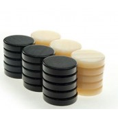  Седефени пулове за табла Manopoulos, 36 x 8 mm