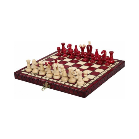 Шах Sunrise - King's Chess Small, червен