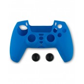  Силиконов кейс и тапи Spartan Gear, за DualSense, син