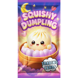 Squishy Dumpling Trading Cards Booster Squishy Dumpling Trading Cards Booster