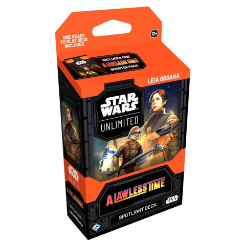Star Wars: Unlimited - A Lawless Time Spotlight Deck: Leia Organa