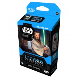  Star Wars: Unlimited - Legends of the Force Spotlight Deck - Qui-Gon Jinn