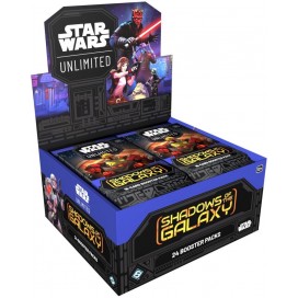  Star Wars: Unlimited - Shadows of the galaxy Booster Box (24 packs)