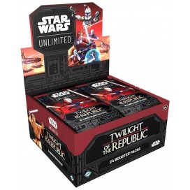  Star Wars: Unlimited - Twilight of the Republic Booster Box (24 packs)