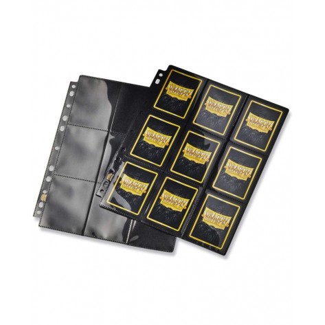 Страница за съхранение на карти Dragon Shield - 18-Pocket Clear Sideload Page