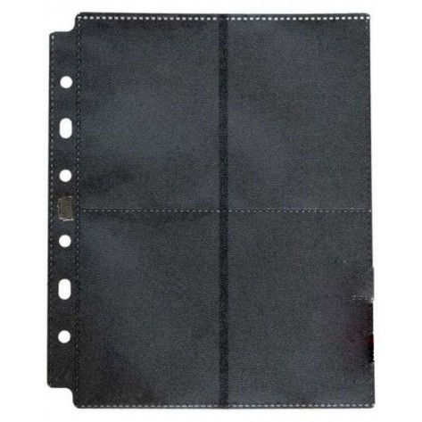 Страница за съхранение на карти Dragon Shield - 8-Pocket Clear Sideload Page