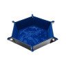 Табла за зарове GlassStaff - Foldable Dice Tray, Dragon Skin Edition, синя