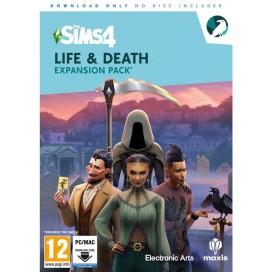 Игра The Sims 4: Life and Death Expansion Pack - Код в кутия за Компютър