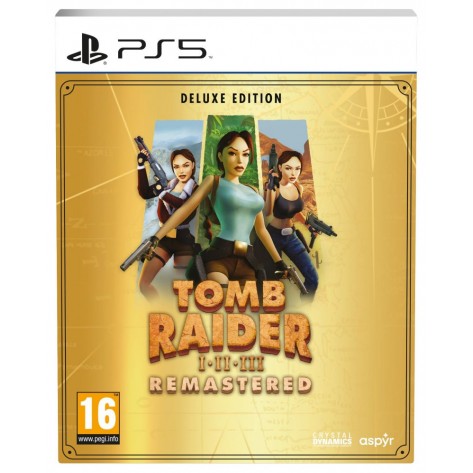 Игра Tomb Raider I-III Remastered - Deluxe Edition за PlayStation 5