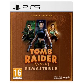 Игра Tomb Raider IV-VI Remastered Starring Lara Croft - Deluxe Edition за PlayStation 5 Игра Tomb Raider IV-VI Remastered Starring Lara Croft - Deluxe Edition за PlayStation 5