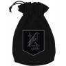 Торбичка за зарове Q-Workshop - Game of Thrones Dice Pouch: Night's Watch