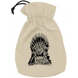 Торбичка за зарове Q-Workshop - Game of Thrones Dice Pouch: The Throne
