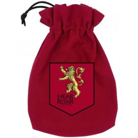  Торбичка за зарове Q-Workshop - Game of Thrones Dice Pouch: Lannister