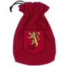 Торбичка за зарове Q-Workshop - Game of Thrones Dice Pouch: Lannister