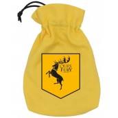 Торбичка за зарове Q-Workshop - Game of Thrones Dice Pouch: Baratheon