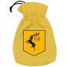 Торбичка за зарове Q-Workshop - Game of Thrones Dice Pouch: Baratheon
