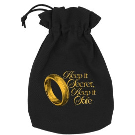 Торбичка за зарове Q-Workshop - The Lord of the Rings: One Ring, Keep It Secret Edition Dice Pouch