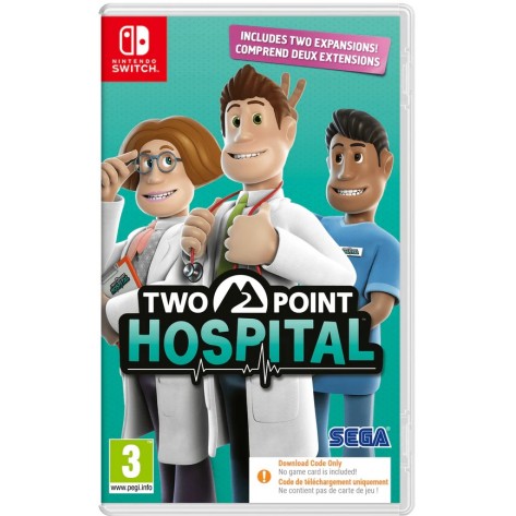 Игра Two Point Hospital - Код в кутия за Nintendo Switch