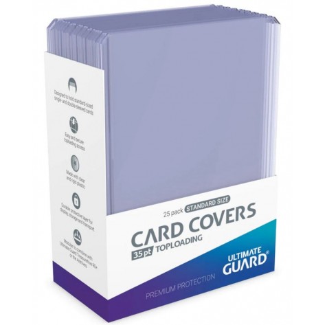 Протектори за карти Ultimate Guard Card Covers Toploading 35 pt - Clear (25 бр.)