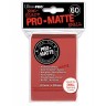 Ultra Pro Card Protector Pack - Small Size (Yu-Gi-Oh!) Pro-matte - Червени 60 бр.