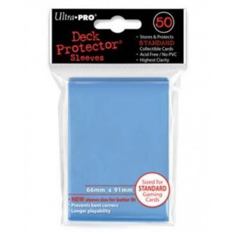 Ultra Pro Card Protector Pack - Standard Size - Светлосини