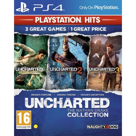 Игра Uncharted: The Nathan Drake Collection - Пакет от 3 игри за PlayStation 4