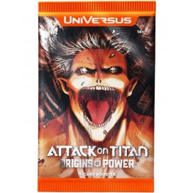  UniVersus CCG: Attack on Titan Origins of Power Booster