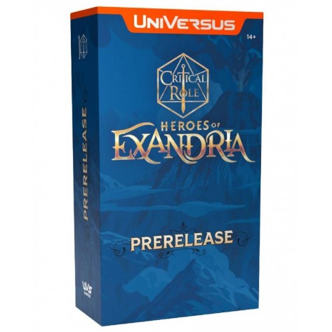 UniVersus CCG: Critical Role - Heroes Of Exandria  Prerelease Event Kit