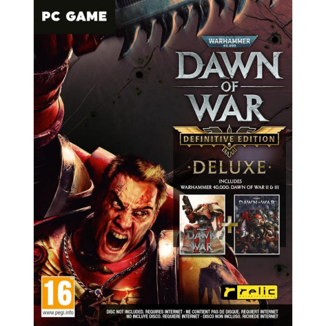 Игра Warhammer 40,000: Dawn of War - Definitive Edition, Deluxe за Компютър - Код в кутия