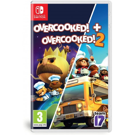 Игра Οvercooked! + Overcooked! 2 - Double Pack за Nintendo Switch